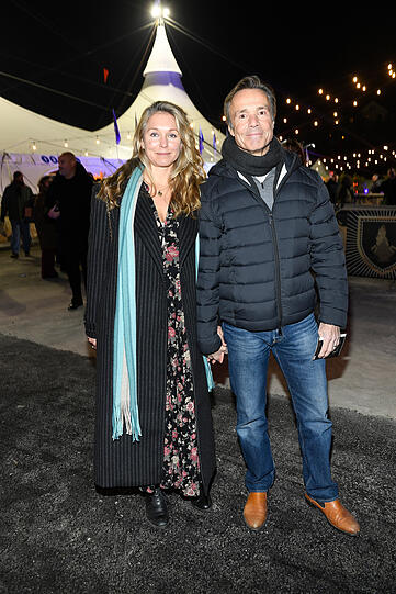 Hannes Jaenicke und Freundin Stephanie Krogmann