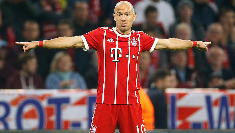Seit 2009 beim FC Bayern: Arjen Robben. Seit 2009 beim FC Bayern: Arjen Robben.
