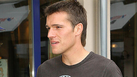 Aus dem Krankenstand in die Anfangsformation? Christian Eigler war gestern im Training in Tor-Laune.