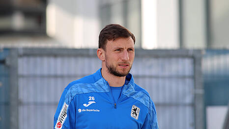 Am Donnerstag am Trainingsgel&auml;nde des TSV 1860: Philipp Maier.