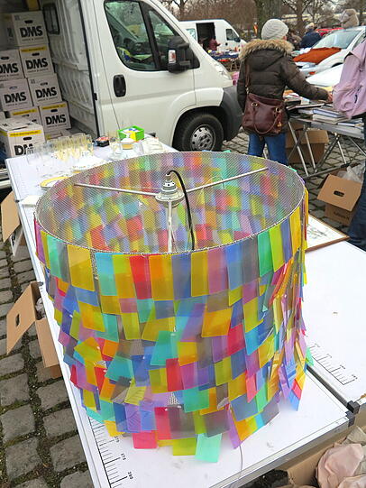 ... und eine Regenbogen Leuchte.