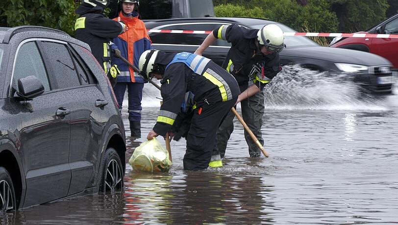 Die Feuerwehr in Nürnberg wurde zu einer Vielzahl von Einsätzen gerufen.