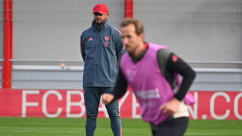 Hat in Sachen Vertragsverlängerung vorgelegt: Bayern-Trainer Vincent Kompany. Hat in Sachen Vertragsverlängerung vorgelegt: Bayern-Trainer Vincent Kompany.