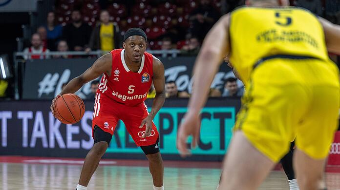 Cassius Winston war mit 23 Punkten bester Werfer der Bayern-Basketballer.