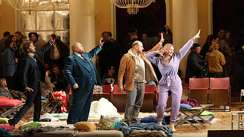 Prokofjews "Krieg und Frieden" im Nationaltheater.