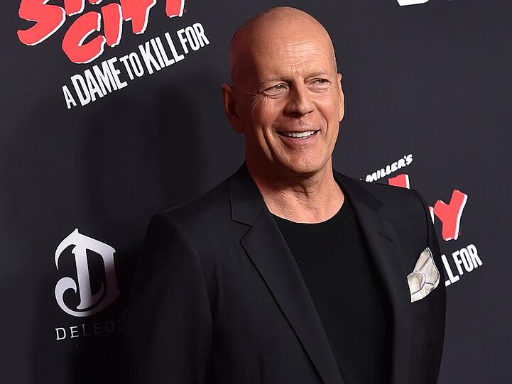Bald auf der Bühne, aber nicht in Woody Allens Film zu sehen: Bruce Willis