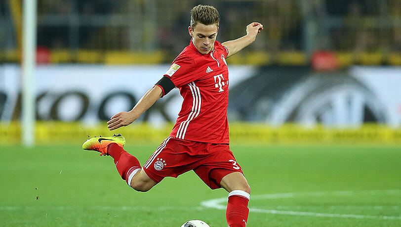 "Es gab fast nur Skeptiker. Nur die wenigsten hatten mir zugetraut, dass ich dort so Fuß fassen würde", sagt Joshua Kimmich über seinen Wechsel zum FC Bayern. "Es gab fast nur Skeptiker. Nur die wenigsten hatten mir zugetraut, dass ich dort so Fuß fassen würde", sagt Joshua Kimmich über seinen Wechsel zum FC Bayern.