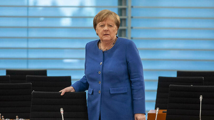 Angela Merkel befindet sich seit Sonntagabend in häuslicher Quarantäne