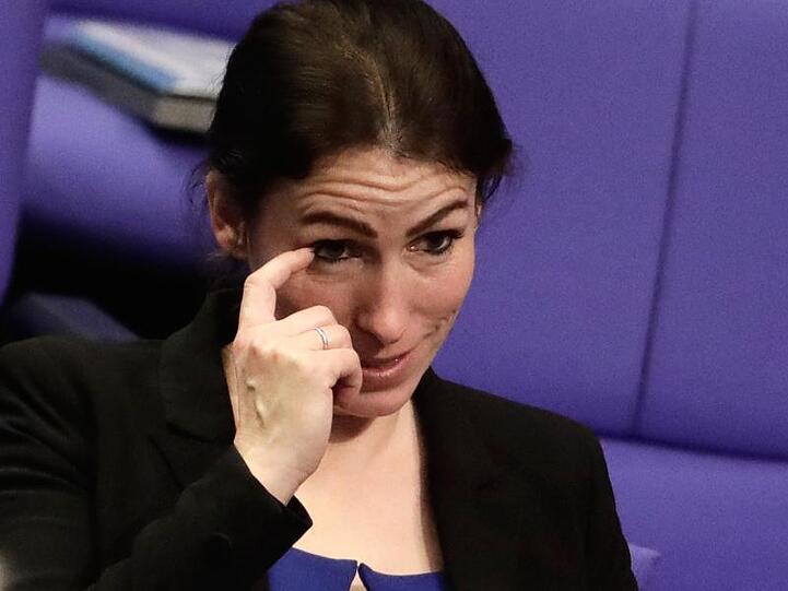 Durchgefallen: Die AfD-Kandidatin für die Bundestagsvizepräsidentschaft, Mariana Iris Harder-Kühnel.