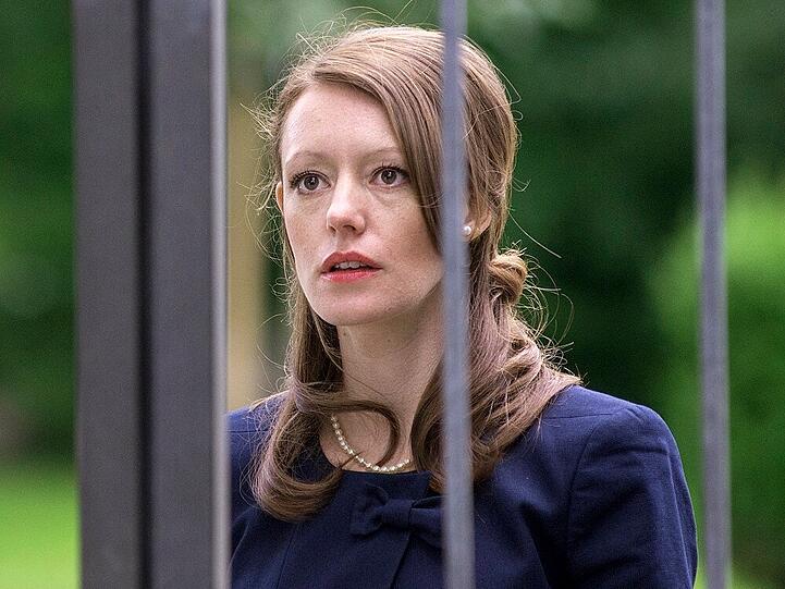 Im "Tatort - Borowski und der Engel" spielt Lavinia Wilson eine psychisch kranke Altenpflegerin