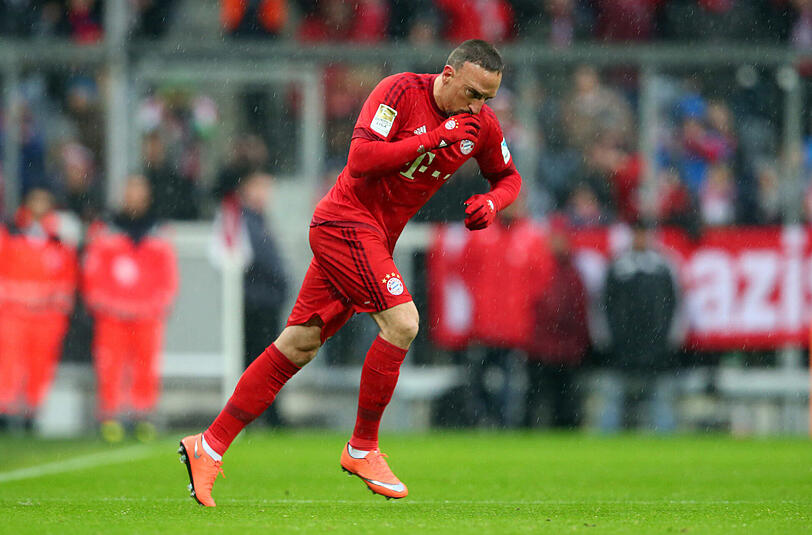 Franck Ribéry: Note 3. Kam spät für Costa, blieb ohne Wirkung. (Archivbild)