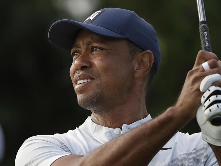 Tiger Woods erwischte einen schlechten Tag.