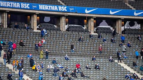 Hertha BSC wird vorerst keine Zuschauer einplanen können.