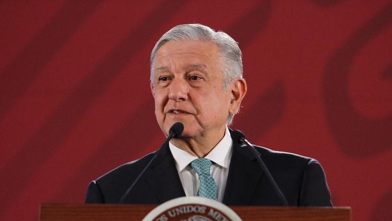 Mexikos Präsident Andrés Manuel López Obrador: "Wir werden weiter diese Politik der Nicht-Konfrontation verfolgen." Mexikos Präsident Andrés Manuel López Obrador: "Wir werden weiter diese Politik der Nicht-Konfrontation verfolgen."