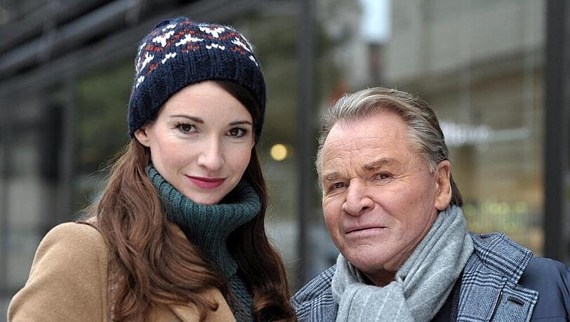Sophie Wepper mit ihrem Vater Fritz Wepper