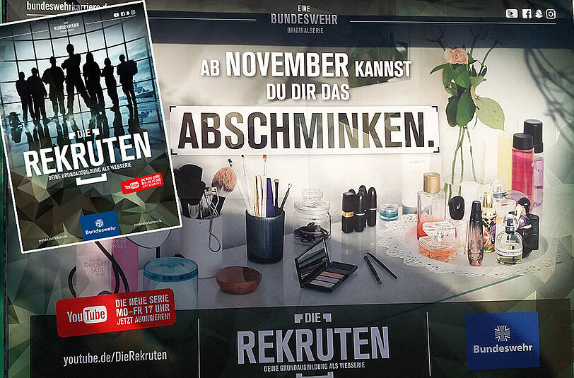 Die Bundeswehr startet ihre erste eigene Serie: "Die Rekruten".
