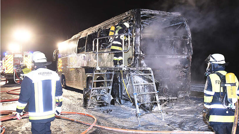 Drei Feurwehren waren im Einsatz.