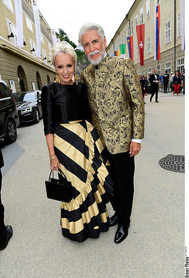 Maria Baronin von Schilgen und Klaus Mathis.