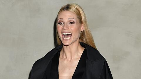 Im Homeoffice zeigt sich Michelle Hunziker nicht top gestylt.