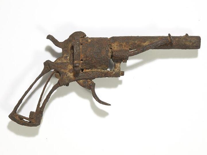 Der Van-Gogh-Revolver wurde für 162.500 Euro versteigert.