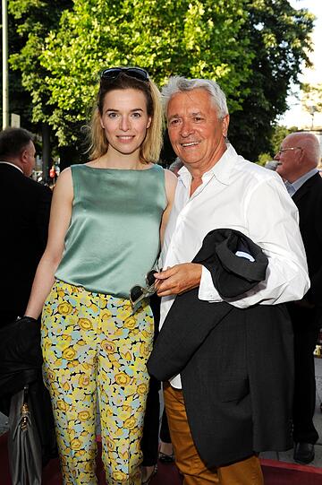 Thekla Reuten und Henry HübchenBeim Empfang von Bavaria Film im Künstlerhaus am Lenbachplatz anlässlich des Filmfest München 2013