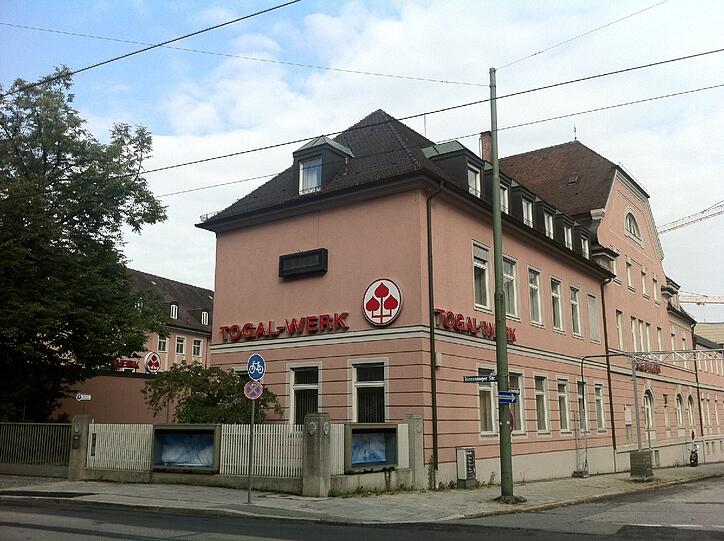 Das Areal des ehemaligen Togal-Werks in Alt-Bogenhausen soll neu entwickelt werden.