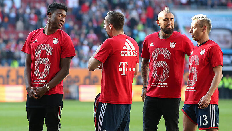 Diese Bayern-Stars fehlen bei der WM: Rafinha (Brasilien) und Sandro Wagner (Deutschland) wurden nicht nominiert. Bei Javi Martinez (Spanien) ist eine Nominierung mehr als ungewiss. David Alaba (Österreich) und Arturo Vidal (Chile) fehlen, da sich ihre Teams nicht qualifiziert haben. Arjen Robben (Niederlande, nicht qualifiziert) und Franck Ribery (Frankreich) sind aus ihren Nationalmannschaften bereits zurückgetreten.