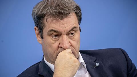 Markus Söder weist die Kritik des Gesundheitsministers  zurück. (Archivbild)