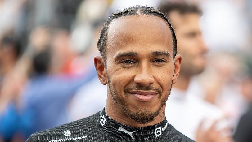 Formel-1-Star Lewis Hamilton beim Großen Preis von Miami im Mai 2022.