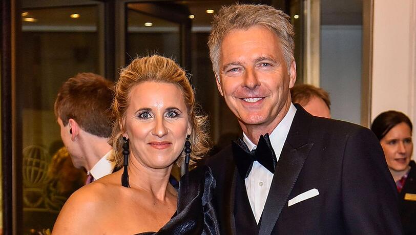 Irina und Jörg Pilawa beim Presseball 2020 in Hamburg - zwei Jahre später gaben sie die Trennung bekannt.
