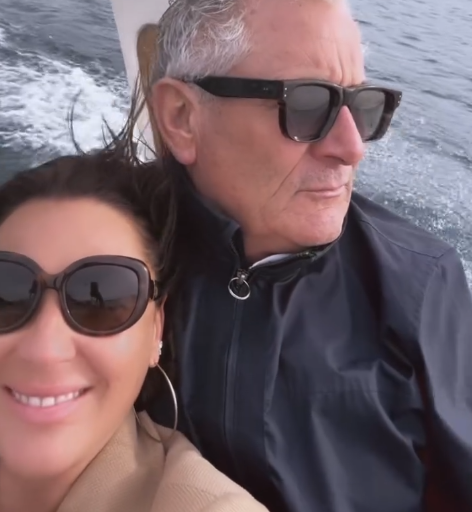 Während eines Bootausflugs im vergangenen Herbst schmiegte sich Simone Ballack an Gabriele Terzi. Während eines Bootausflugs im vergangenen Herbst schmiegte sich Simone Ballack an Gabriele Terzi.