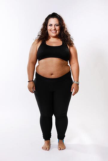 Shirin (34) aus Jena; Startgewicht: 94,6 Kilo