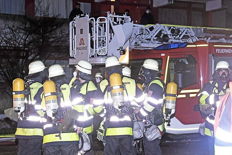 Weitere Bilder vom Feuerwehreinsatz in Freimann.