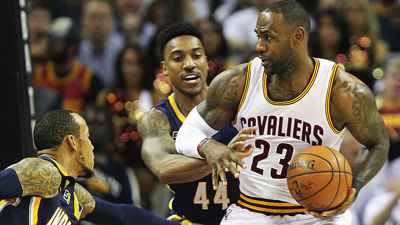 LeBron James und die Cleveland Cavaliers siegen auch im zweiten Spiel.