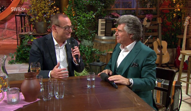 Komiker Volker Hei&szlig;mann war zu Gast beim "Schlager-Spa&szlig;".