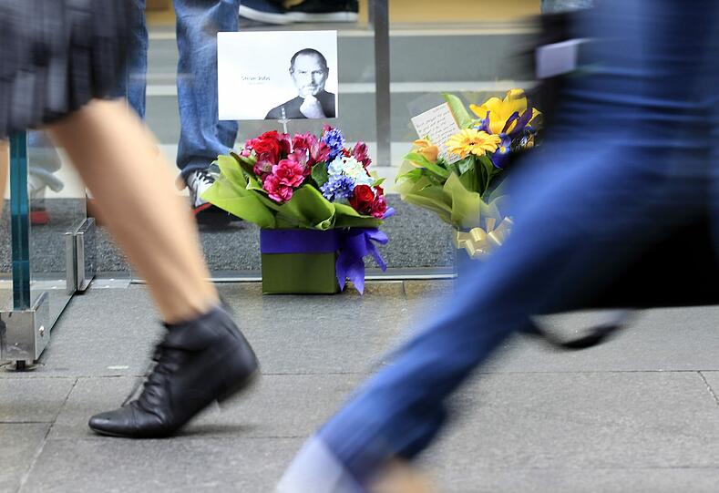 Bilder: So trauert die Welt um Visionär Steve Jobs