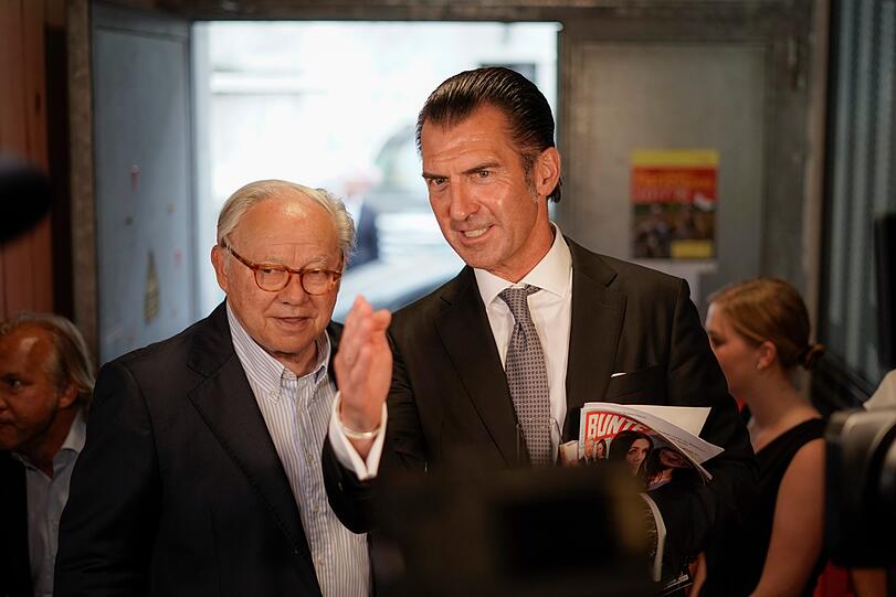 Dr. Hubert Burda und Philipp Welte