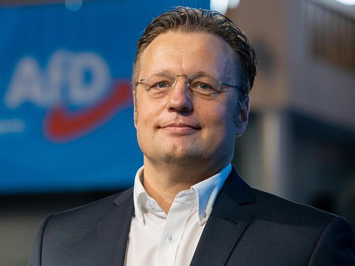 Der AfD-Abgeordnete Gerd Mannes. Foto: Daniel Karmann/dpa/Archivbild