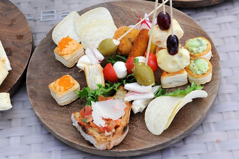 Verführerisch: Der Antipastiteller.