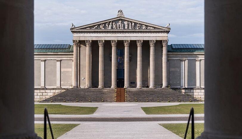 Zu den Staatsmuseen der Kunst der Antike und des Altertums sollen die Glyptothek - im Foto - die Staatlichen Antikensammlungen und das Staatliche Museum &Auml;gyptischer Kunst zusammengef&uuml;hrt werden.