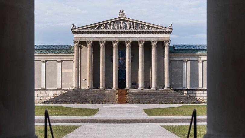 Zu den Staatsmuseen der Kunst der Antike und des Altertums sollen die Glyptothek - im Foto - die Staatlichen Antikensammlungen und das Staatliche Museum &Auml;gyptischer Kunst zusammengef&uuml;hrt werden.