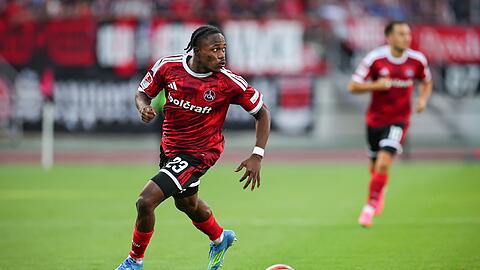 N&uuml;rnbergs Mohamed Ali Zoma steht im Aufgebot der italienischen Nationalmannschaft.