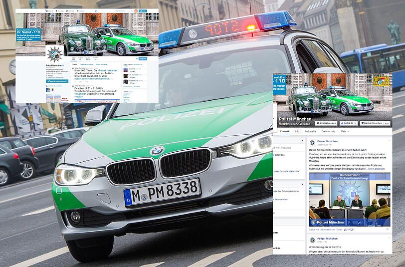 Seit einem halben Jahr ist die Münchner Polizei bei Facebook - das Fazit ist durchweg positiv!