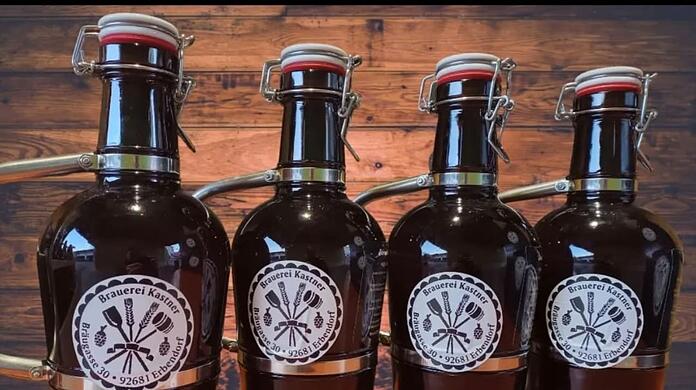 Die besonderen Flaschen der Brauerei Kastner.