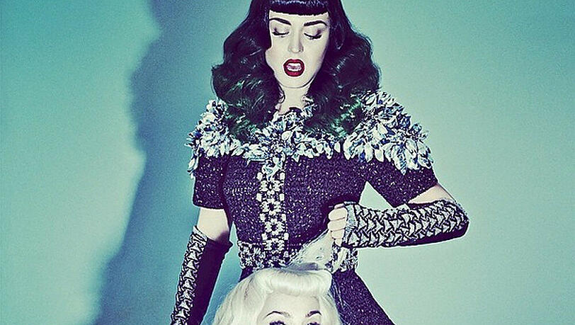 SM-Shooting: Katy Perry (oben) und Madonna (unten) SM-Shooting: Katy Perry (oben) und Madonna (unten)