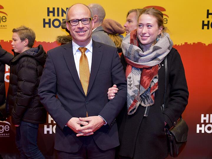 Hamburgs Schulsenator Ties Rabe (SPD) und seine Tochter Anna.