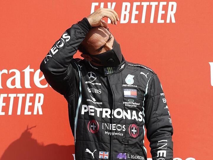 Musste sich diesmal mit dem zweiten Platz zufrieden geben: Weltmeister Lewis Hamilton.