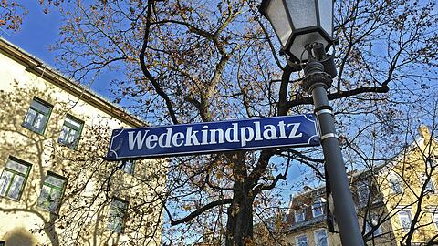 Beliebter Treffpunkt in Schwabing: der Wedekindplatz.
