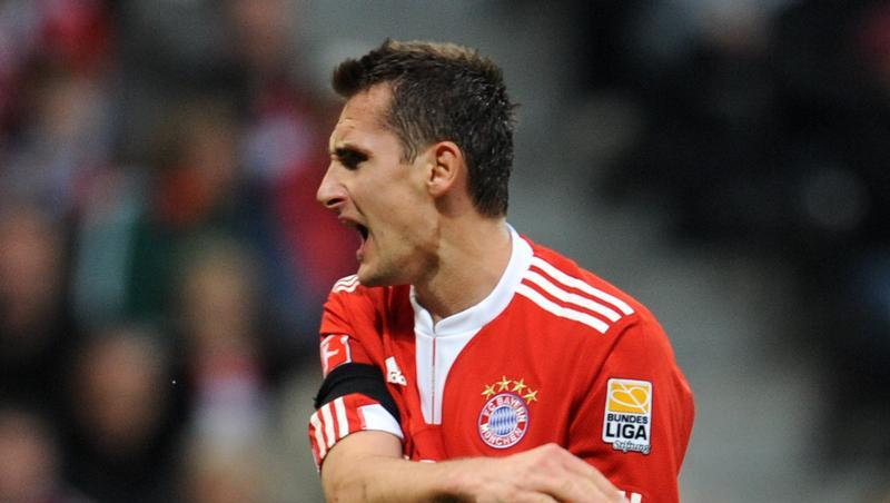 Unterbeschäftigt: Nationalspieler Miroslav Klose Unterbeschäftigt: Nationalspieler Miroslav Klose