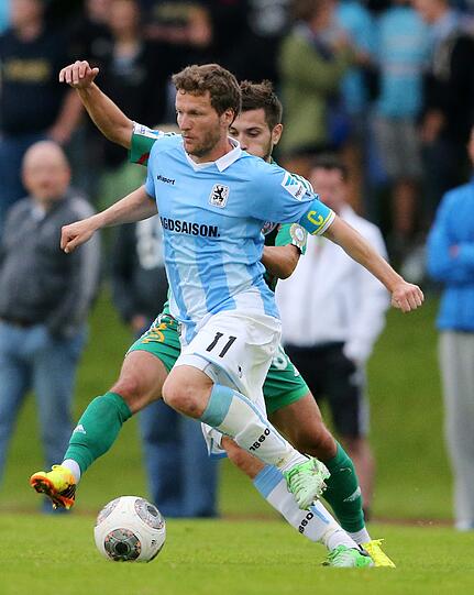 Benny LauthDer TSV 1860 München beim Testspiel in Ruhpolding gegen Terek Drosny. Die Bilder vom Spiel.